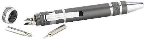 PEARL 8in1-Schraubenzieher im Kugelschreiber-Design - 2
