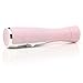 Mini Lady Wet and Dry Shaver - KingOfHearts™ Pocket Size Hair Removal Tool for Bikini Trimming, Leg and Arm Hair Shaving, Waterproof Design with Battery Operated , Come with a Cleaning Brush - Pink