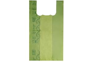 VIRSUS Shopper biodegradabili compostabili 30+10+10x55 Confezione 4kg da Circa 200