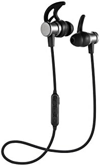 Bluetooth Headphones, Divinio Slim Lightweight Magnetic Wireless Sports Earphones with Mic for Running, Cycling, Gym, Fitness, Travelling and More