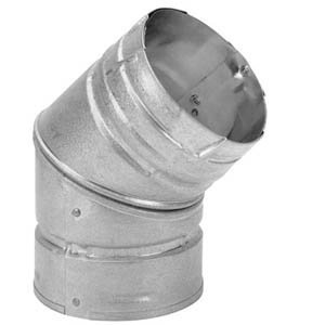 Dura-Vent Codo de ventilación para Pellet (4 x 45 Grados)