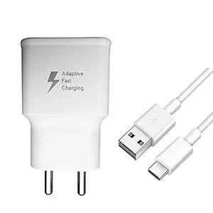 Fast Type C Charger for Samsung Galaxy A52 / A 52, Samsung Galaxy A61 / A 61, Samsung Galaxy A72 / A 72, Samsung Galaxy A81 / A 81, Samsung Galaxy A90s Charger (3.0 Amp, White)