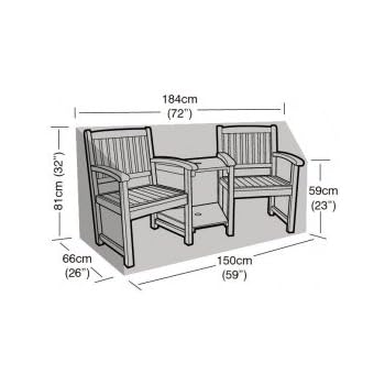 Conversation Seat Bench Cover in green Jack and Jill seat: Amazon.co.uk