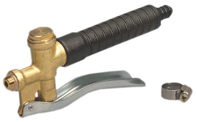 Gloria Zubehör Messing-Schnellschlußventil, gelb