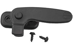 PRO-STYLING DESIGN FOR PERFECTION Poignée de fenêtre verrouillable pour caravane et camping-car Noir pour Seitz Dometic S4 + S5