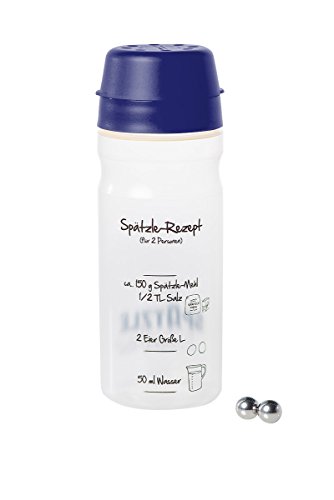 2-Portionen-Spätzle-Shaker in blau