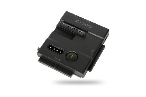 Icy Dock EZ-Adapter MB981U3N-1SA - 2,5/3,5 Zoll (6,4/8,9cm) SATA/IDE zu USB 3.0 Adapter