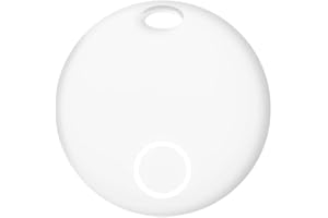 AJBLG Schlüsselfinder KeyFinder 1 Pack weiß, Smart Air Tracker Tag Kompatibel mit Apple Wo ist? APP (iOS NUR, Android Not Supported), Bluetooth Key Finder für Gepäck/Taschen