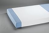 Inkontinenz-Stecklaken, Matratzenschutz wasserdicht, atmungsaktiv 90 x 150 Frottee/PU von SUPRIMA, 3er Sparpack