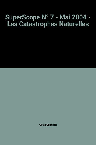 couverture de : Les catastrophes naturelles