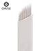 Chuse S12 50pcs Permanent Makeup Manual Eyebrow Tattoo Needle Microblading 12 Sloped Needles