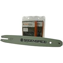 Sägenspezi Schwert-Set 40 Cm Für Stihl MS251 – Mit 4 Halbmeißelketten 3/8P 55TG, 1,3 Mm
