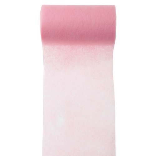 Servietten-/Tischband "Vlies", rosa, 10 m - Elegantes Tischband in Rosa aus Vlies zur Dekoration
