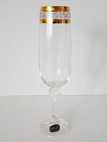 Kristall Glser Bohemia Julia 6 Er Set Gold Kristall Glser Bohemia Julia 6 Er Set Gold