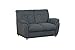 Produktbild Cavadore 2er Sofa Sunuma / 2-Sitzer Couch grau mit Federkern passend zur Polstergarnitur Sunuma / Modernes Design / Größe: 140 x 91 x 90 cm (BxHxT) / Farbe: Grau