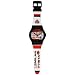 Produktbild Offizielle AC MILAN sehen geformte Wanduhr Textentwurf ca. 54.5cm x 13cm
