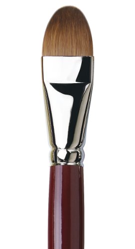 Da Vinci 1815 Series Oil Painting Brush, Bristle, Maroon, 33 x 2.5 x 30 cm