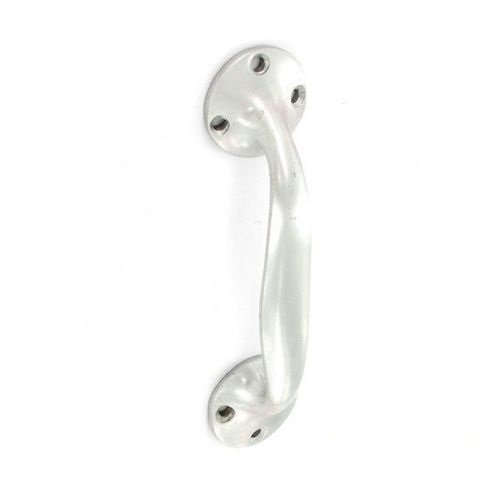 Preisvergleich Produktbild Bulk Hardware BH03935 175 mm Bügelgriff - Aluminium glänzend Weiß