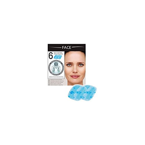 Preisvergleich Produktbild Slendertone Ersatzelektroden Gelpads, für Slendertone Face (6 Paar)