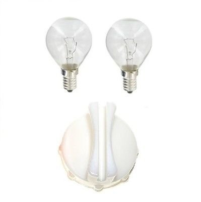 Kga-supplies 2 x Bosch Neff Siemens four 40 W SES E14 Ampoule Lampe lampe 300 ° et outil d'extraction de Coque