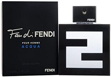 New Mens Fendi Fan Di Homme Acqua 100ml Eau de Toilette Fragrance Spray