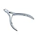 SupplyEU 3Pcs Stainless Steel Nail Cuticle Spoon Pusher Remover Nail Art Clipper