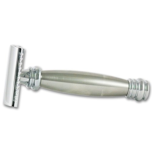 Merkur 43C Stainless Steel Long Handle Safety Razor - No Blades Included