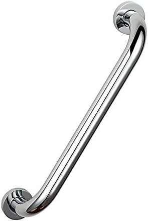 HJHY® Bathroom grab bar,Handrail Copper Chrome plated Forging Punching installation Shine The elderly Children 35CM 40cm Anti-slip antibacterial ( Size : 35cm )