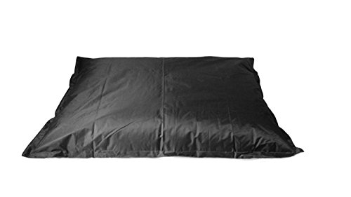Pouf géant à billes en forme de Bean Bag pour usage intérieur ou extérieur, bleu, 180 x 140 cm, parfait pour le jardin