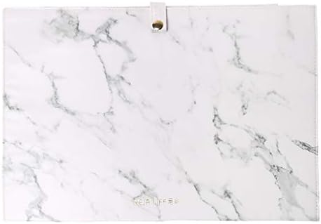 Fafalloagrron Marble Pattern File Folders Wallet Document Bag Pouch Storage Folder Organizer Holder Stationery School Office Supplies