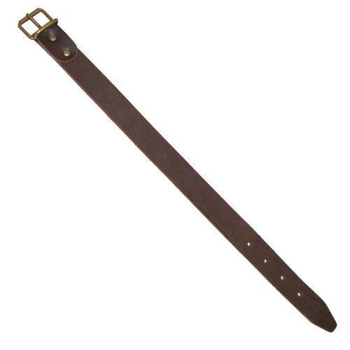 Schultergurt Verlängerung 50 cm, rangerbraunes Leder für 3 cm Trageriemen - 2