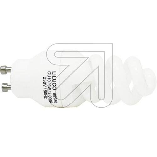 Price comparison product image 8980 Spiral Bulb GU10 9W / 830