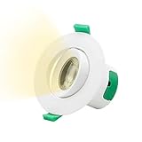 El tamaño del orificio de montaje en el techo es de 70~75 mm de diámetro, el diámetro de la lámpara es de 95 mm de diámetro.