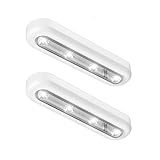 LUCES DE GRÚAS SUPER-BRILLANTES CON ROTACIÓN DE 180 GRADOS: con 4 LEDs brillantes, cada luz de sensor táctil OxyLED T-01 produce hasta 80 lúmenes, lo que es lo suficientemente brillante como para garantizar que nunca tropiece en la oscuridad; Además, esta luz sensible al tacto presenta un diseño giratorio de 180 °, puede dirigir las luces hacia arriba y hacia abajo en la dirección que desee, no más deslumbramiento