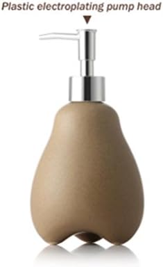 XQF Ceramic Soap Dispenser Press Empty Bottle / Family Hotel Shampoo Shower Gel Hand Sanitizer Bottle / Large Capacity 550Ml , B,B