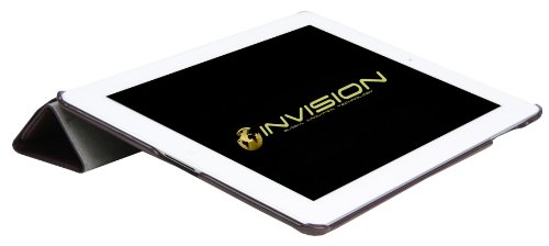 Invision® iPad 2 iPad 3 und iPad 4 Intelligente Hülle – Tolles Design – Magnetische Aufweck/Schlaf-Funktion – Hochwertiges PU-Leder (iPad 2 3 4 / Braun) - 8