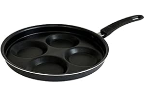 PINTINOX Prima Collection Padella Pancake 25cm Alluminio Antiaderente per tutti i piani cottura tranne induzione