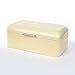 Produktbild Brotkasten Köfferchen Ciabatta Metall Vintage Retro vier Farben zur Auswahl NEU&OVP (Creme)