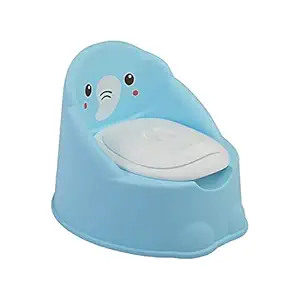 LuvLap Elle Baby Potty Training Seat, for 1 year+ Babies, Detachable Potty Bowl, Suitable for Boy / Girl (Blue)