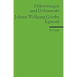 Egmont Ein Trauerspiel In Funf Aufzugen Suhrkamp Basisbibliothek Amazon De Nobis Helmut Goethe Johann Wolfgang Bucher