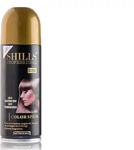 SHILLS PROFESSIONAL Hair Color Spray Gold 125 Ml