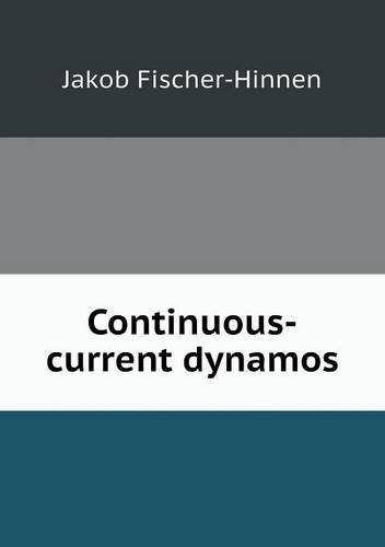 Preisvergleich Produktbild Continuous-Current Dynamos
