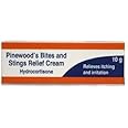 Pinewood's Bite & Stings Relief Cream - Hydrocortisone 1% w/w (10 x 10g Tube) GSL