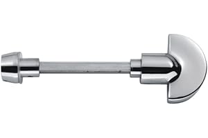 Kooples Hardware Spare Thumb Turn & Release Spindle Replacement Spindle Bar for Bathroom Privacy Locks – Compatible with Internal Door Lock Sets (Polished Chrome)