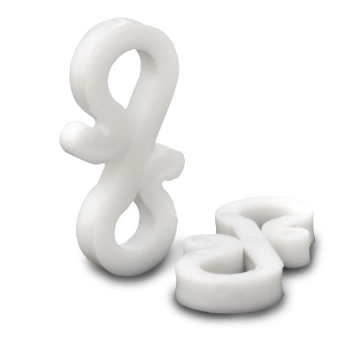 Mega Large Pack 60 x Mini Gutter Hooks, FREE UK DELIVERY,S4U® Gutter Hook Multi Pack For Securing Lights To Guttering