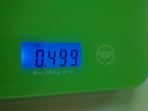 G&G KH8000-Grün AAA Küchenwaage - 8