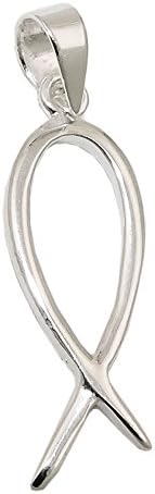 Pendant 93549 - Jesus-Sign Fish Silver 925