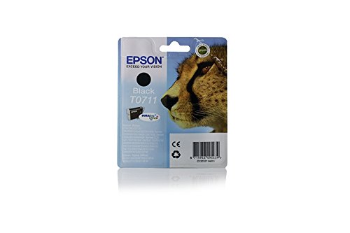 Epson Stylus Office BX 310 FN - Original Epson C13T07114010 / T0711 / Stylus D120 Black Tinte -