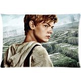 Fashionable Custom Thomas Brodie Sangster Zippered Pillow case/Fundas para almohada 20"x 30"(Twin sides)