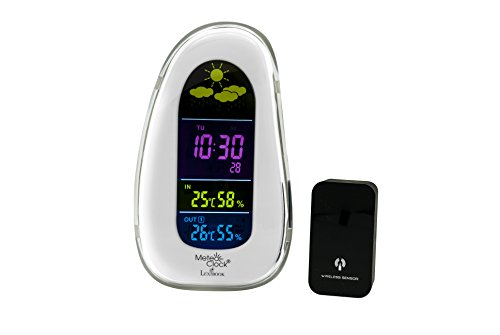 Preisvergleich Produktbild Lexibook SM1945WH - Wetterstation Kieselstein, Taupe